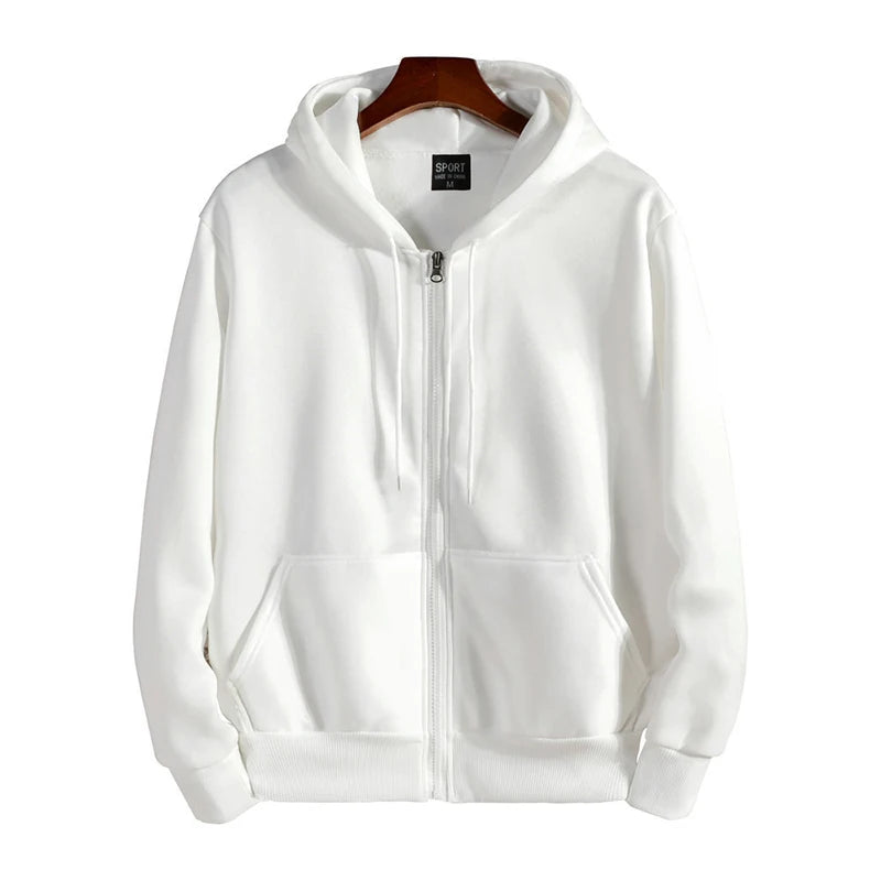 Zipper Hoodie For Men Casual And Fitness