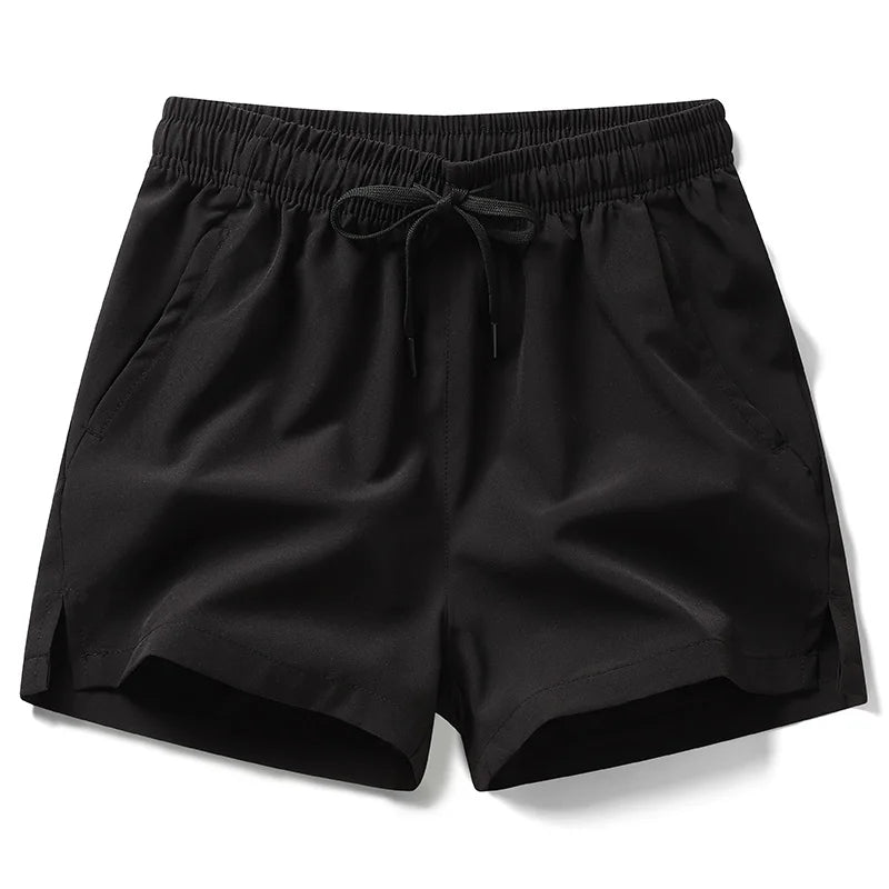 Sports Shorts With Zippered Pockets For Men And Women