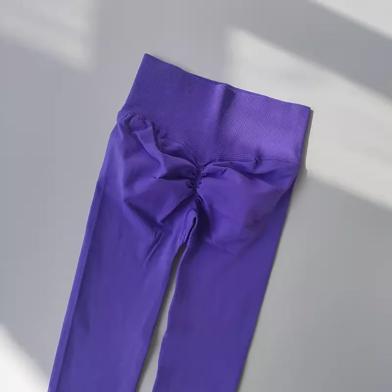 High Waist Yoga Leggings Women Seamless Push Up Sport Leggings Fitness