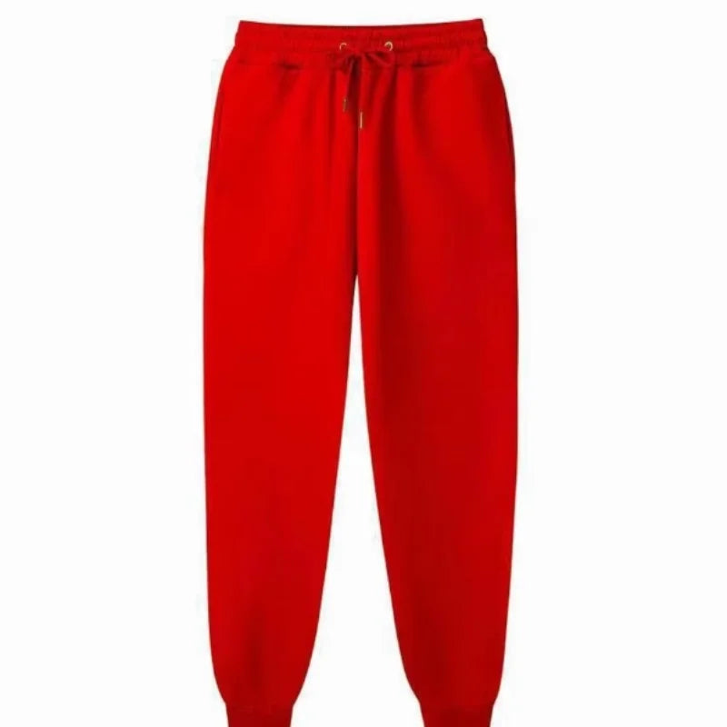 Men Casual Fleece Sweatpants For Fitness and Workouts