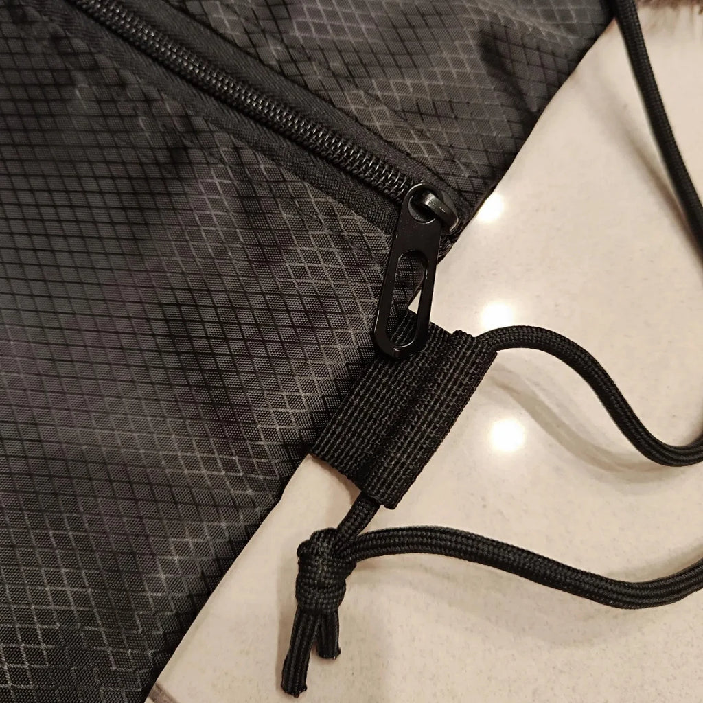 Portable Drawstring Backpack – Foldable Lightweight Bag for Travel, Gym & Outdoor