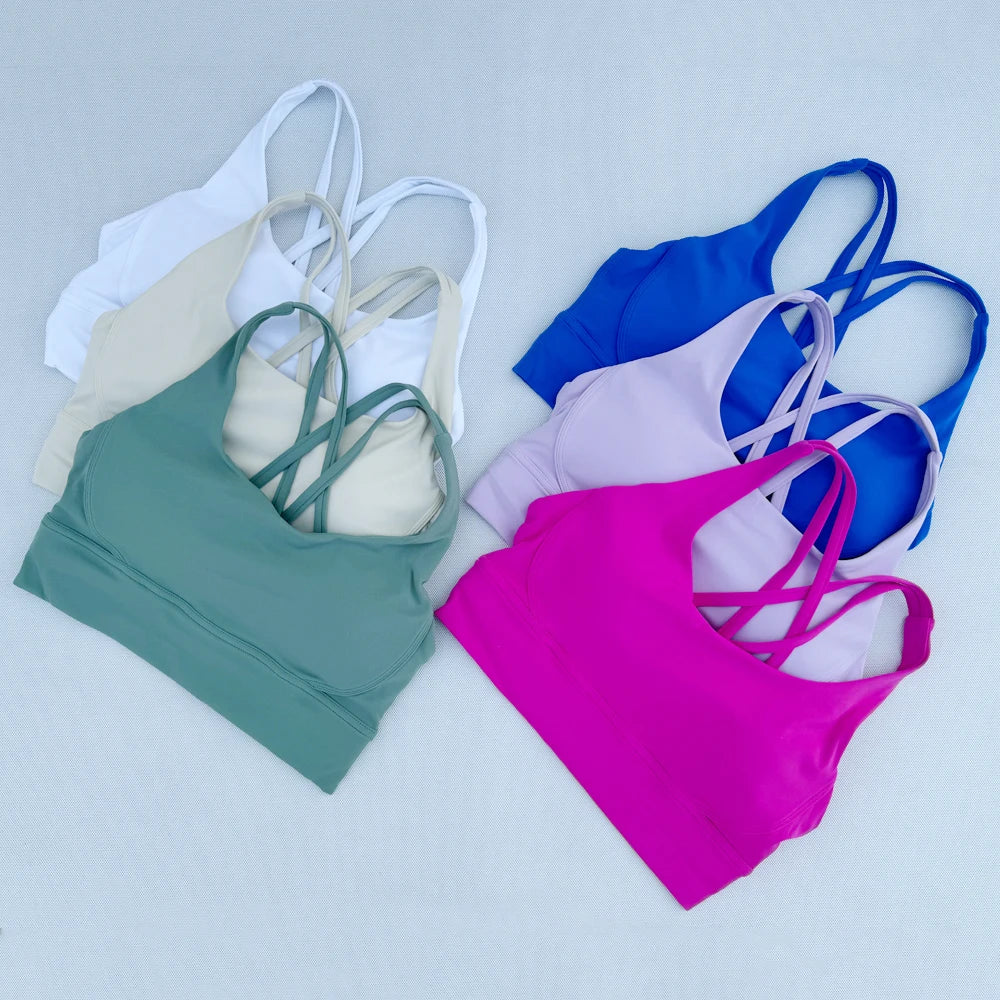 Women's Gym Top Sports Bra for Fitness and Training