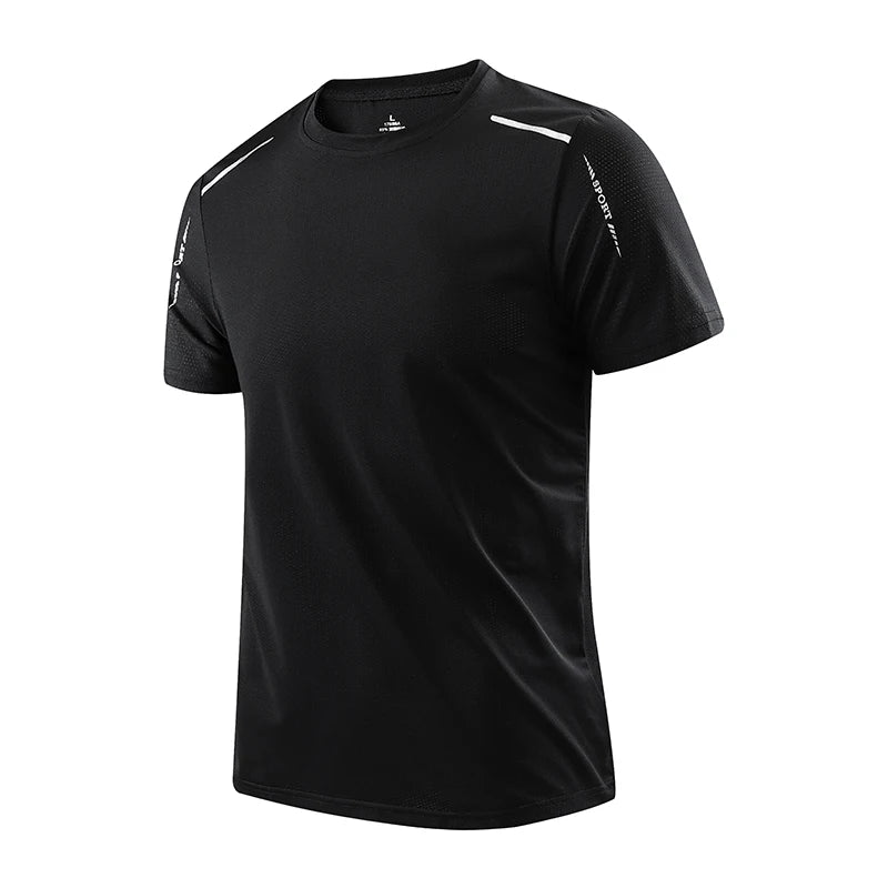 Men's Running Quick Drying T-Shirts Breathable For Sports and Fitness