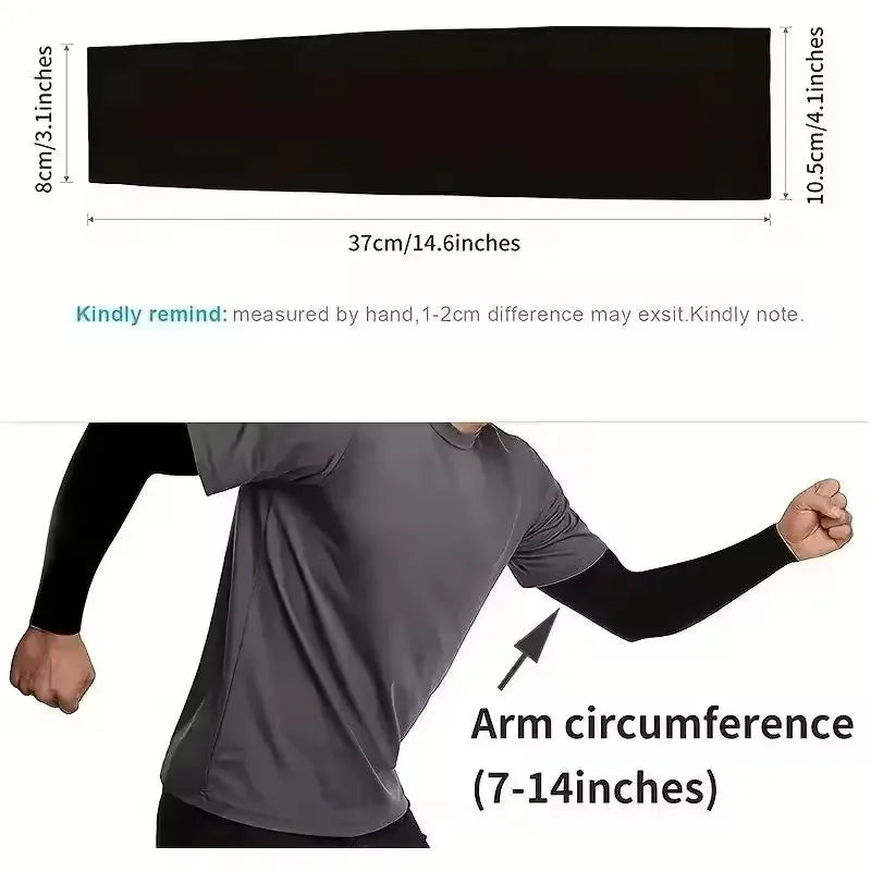 Men's and Women's Arm Sleeve For Running And Fitness