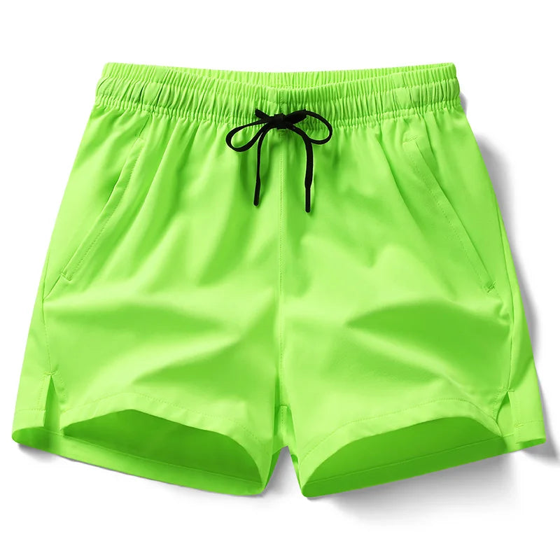 Sports Shorts With Zippered Pockets For Men And Women